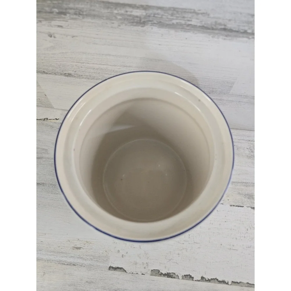 VTG Susan Winget Certified International Sunflower Ceramic Utensil Crock Planter